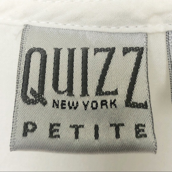 QUIZZ NEW YORK PETITE Embroidered  White B… - Picture 4 of 5